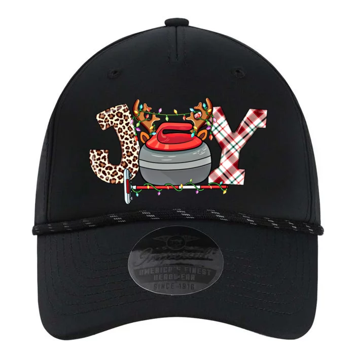 Curling Xmas Joy Curling Players Curler Christmas Curling Cute Gift Performance The Dyno Cap