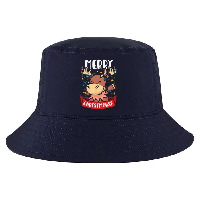 Christmas Xmas Loved Ones Family Funny Merry Christmoose Cool Comfort Performance Bucket Hat