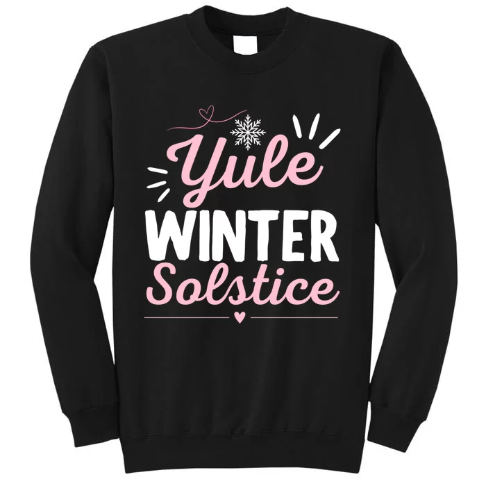 Christmas Xmas Merry Yule And Happy Winter Solstice Sweatshirt