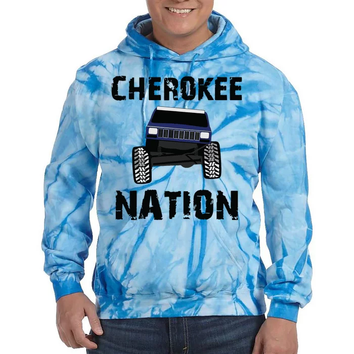 Cherokee Xj Nation Offroad Tie Dye Hoodie