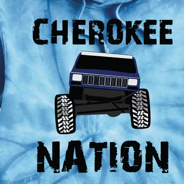 Cherokee Xj Nation Offroad Tie Dye Hoodie