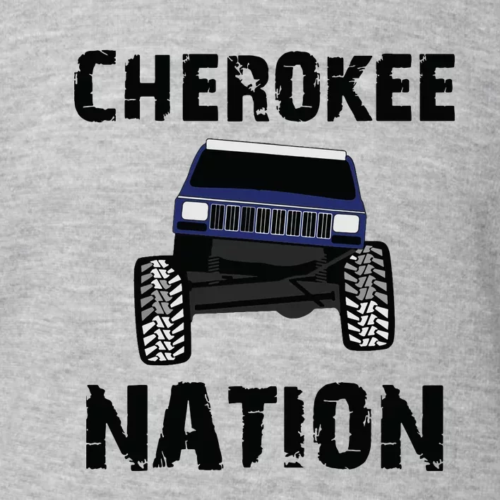 Cherokee Xj Nation Offroad Toddler Sweatshirt