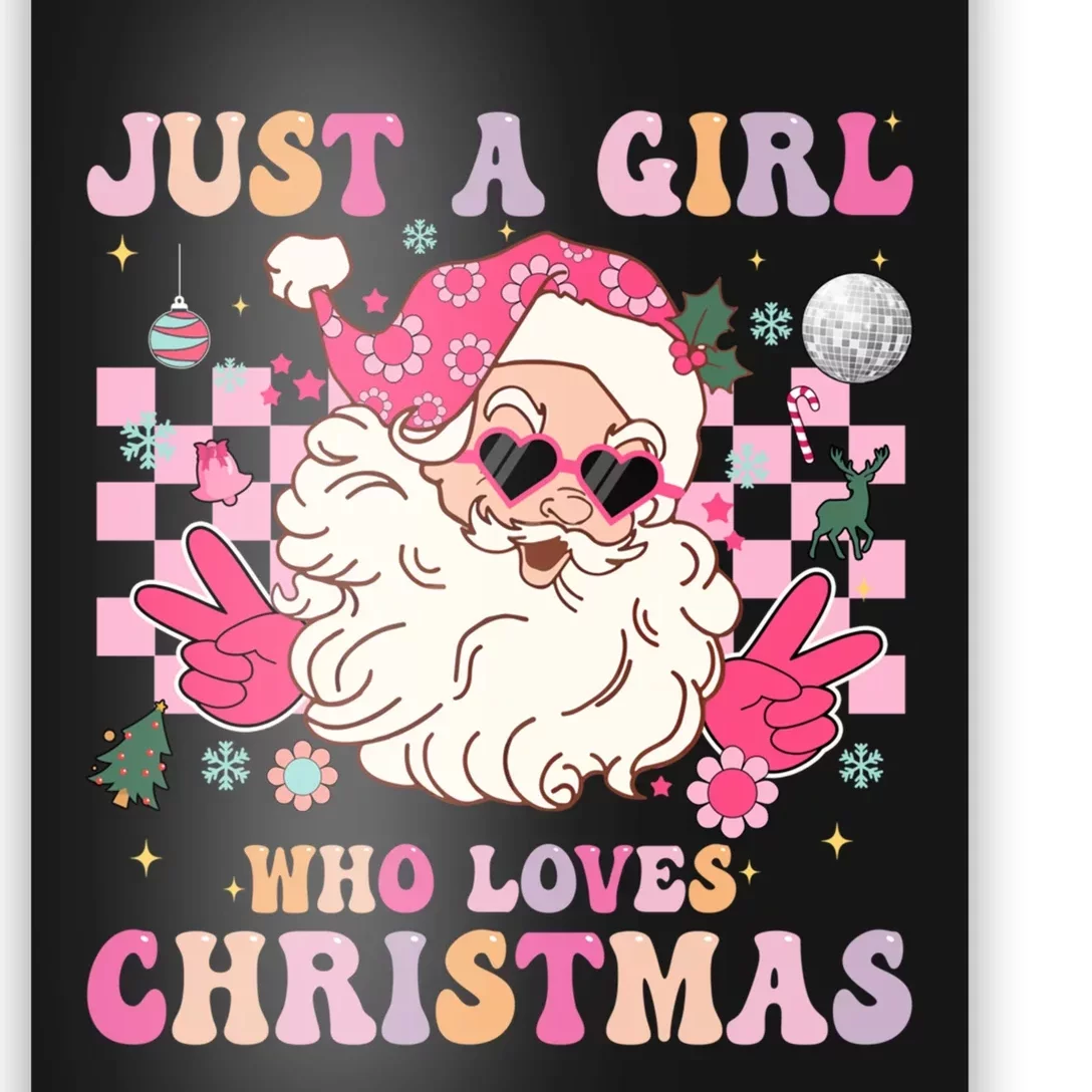 Christmas Xmas Santa Claus Gift Poster