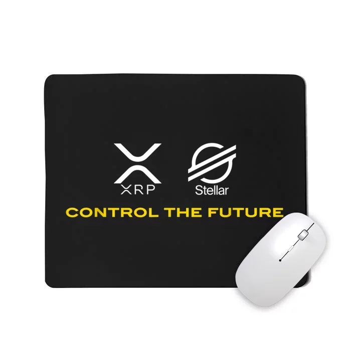 Cryptocurrency XRP XLM Coin Control The Future Mousepad