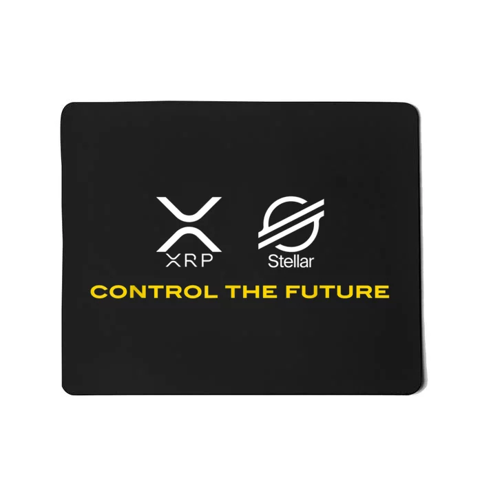 Cryptocurrency XRP XLM Coin Control The Future Mousepad