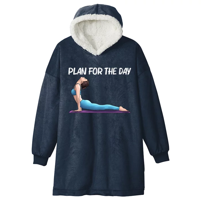 Cool Yoga Art Yogi Physical Exercise Therapy Gift Hooded Wearable Blanket