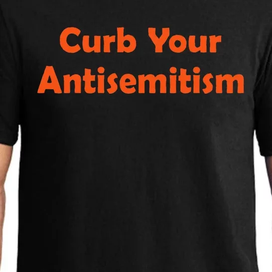 Curb Your Antisemitism Stand Against Hate And Discrimination Pajama Set