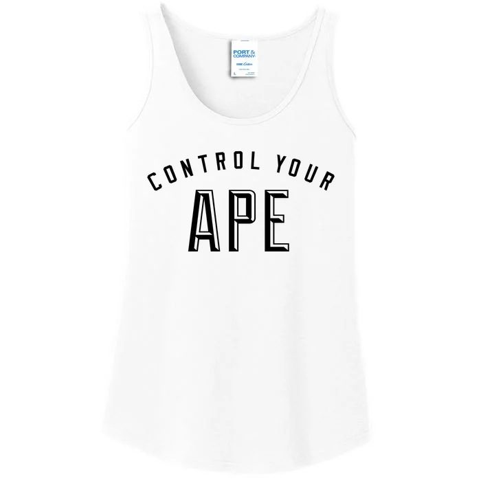 Control Your Ape Ladies Essential Tank