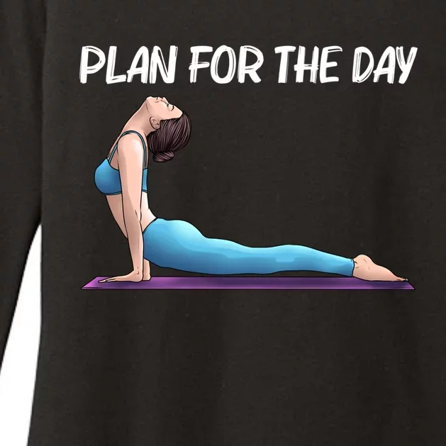 Cool Yoga Art Yogi Physical Exercise Therapy Gift Womens CVC Long Sleeve Shirt