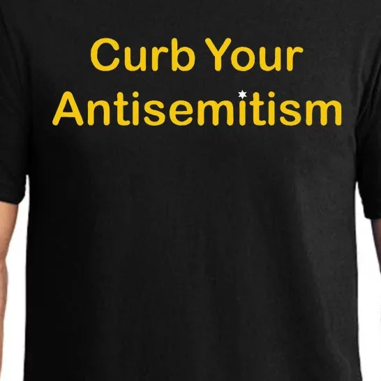 Curb Your Antisemitism Stand Against Hate And Discrimination Pajama Set