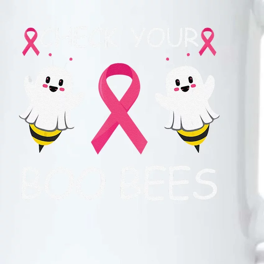 Check Your Boo Bees Funny Breast Cancer Awareness Women Gift Black Color Changing Mug