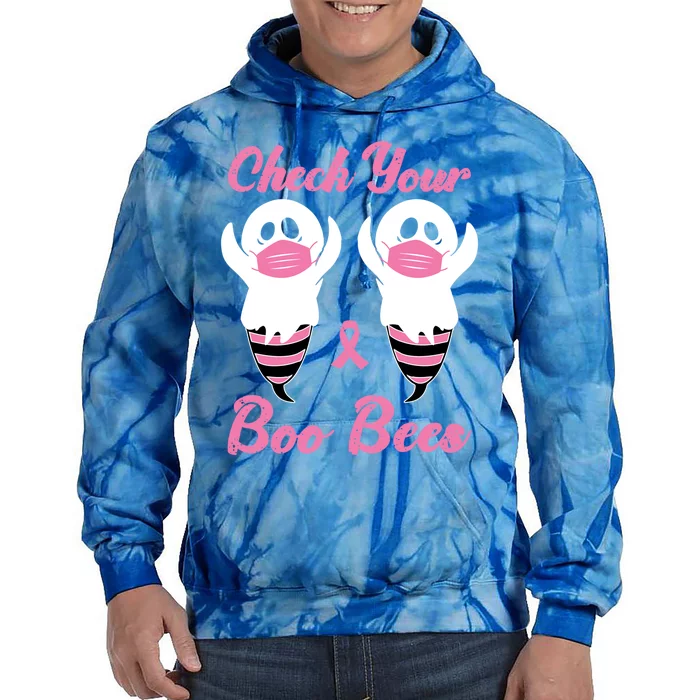 Check Your Boo Bees Gift Tie Dye Hoodie