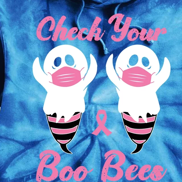 Check Your Boo Bees Gift Tie Dye Hoodie