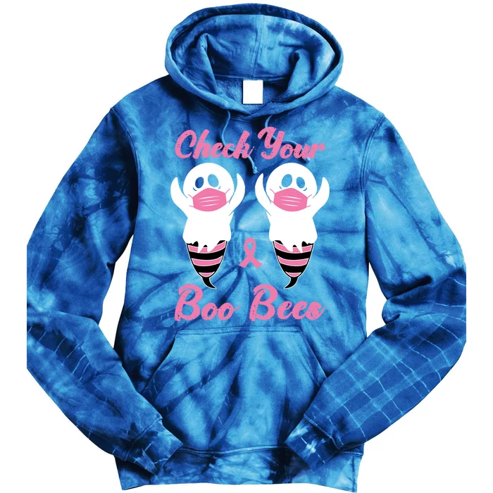 Check Your Boo Bees Gift Tie Dye Hoodie