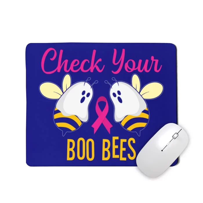 Check Your Boo Bees Breast Cancer Squad Tribe Great Gift Mousepad