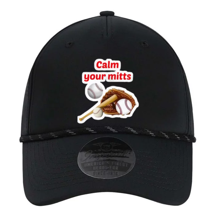 Calm Your Baseball Game Day Meaningful Gift Performance The Dyno Cap