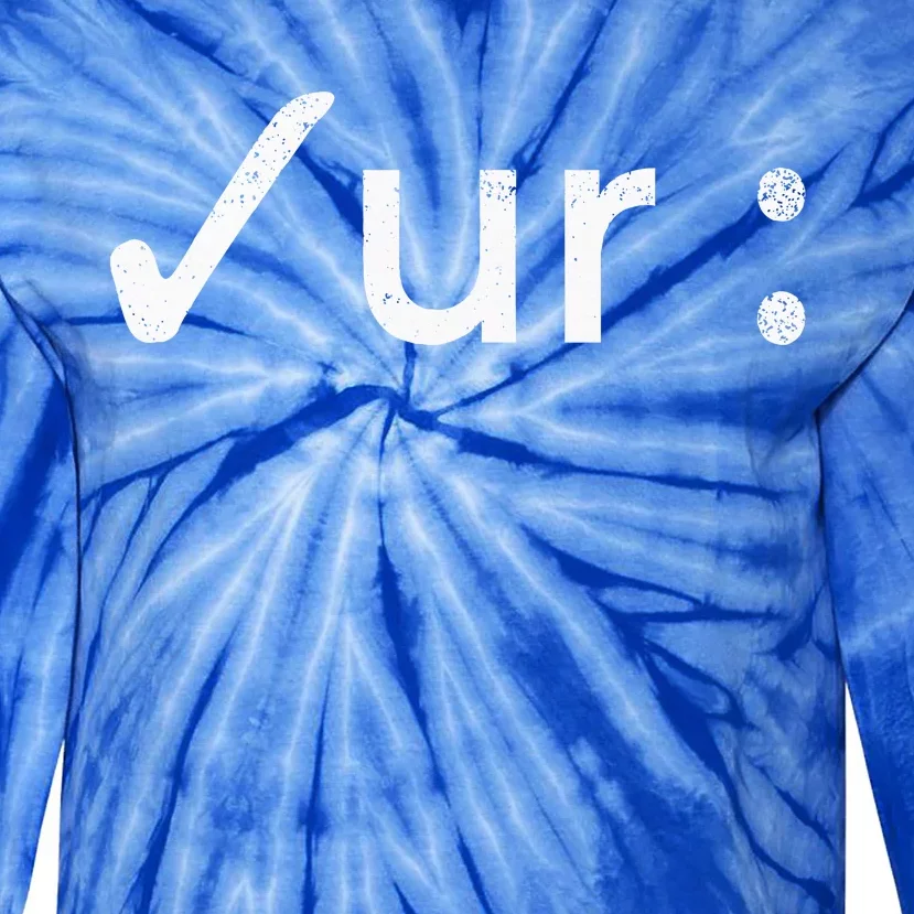 Check Your Colon Colonoscopies Cancer Awareness Tie-Dye Long Sleeve Shirt