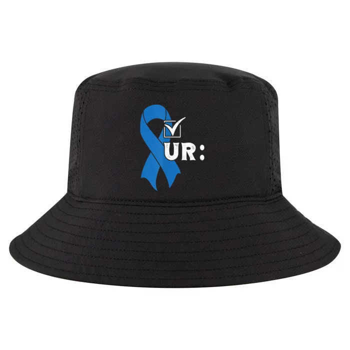 Check Your Colon Colonoscopies Colon Cancer Awareness Cool Comfort Performance Bucket Hat