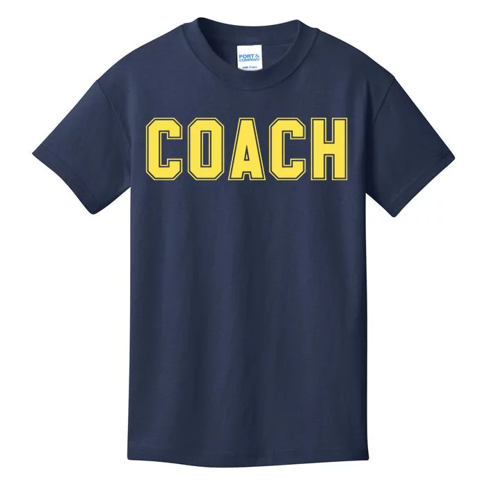 Coach Yellow Kids T-Shirt