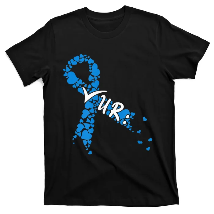 Check Your Colon Colorectal Cancer Awareness T-Shirt