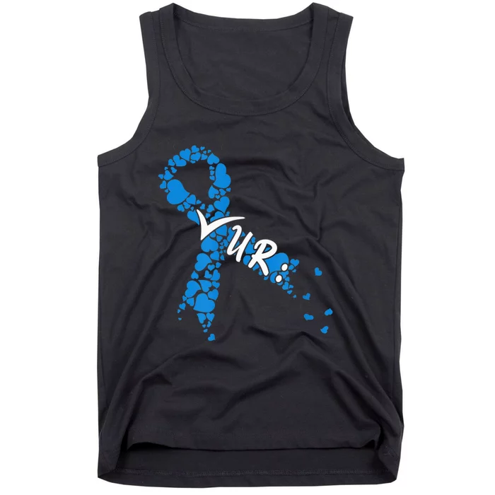 Check Your Colon Colorectal Cancer Awareness Tank Top