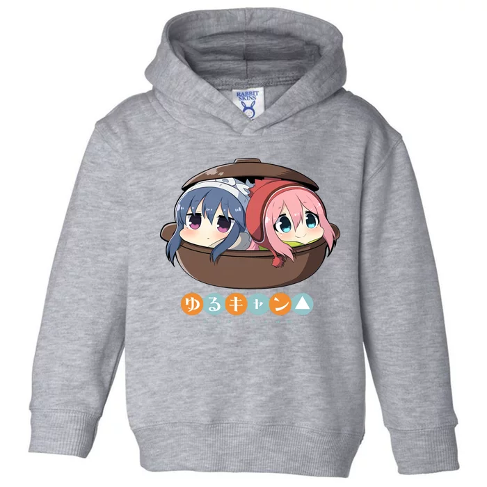 Chibi Yuru Camp Toddler Hoodie