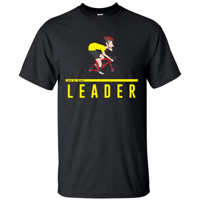 Cyclist Yellow Tall T-Shirt