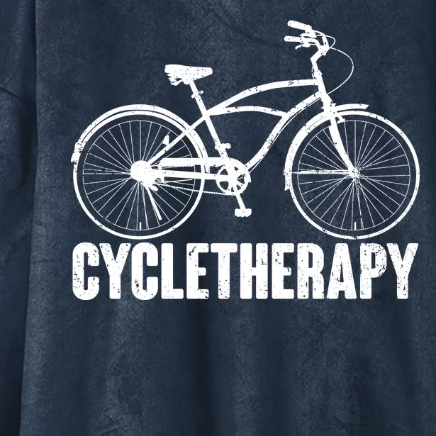 Cycletherapy Bicycle Fan Hooded Wearable Blanket