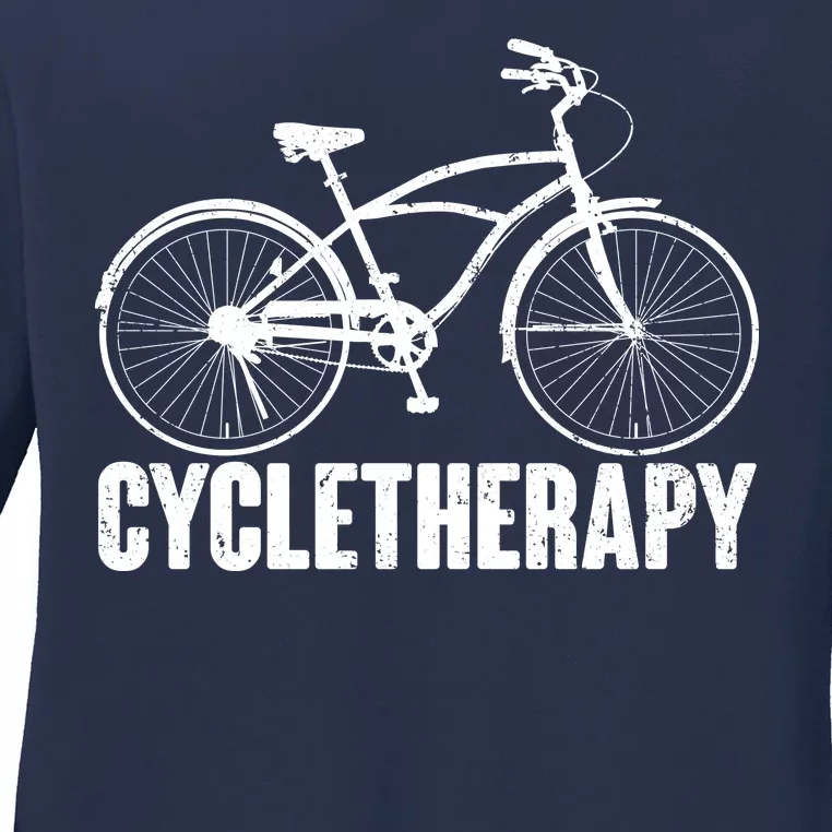 Cycletherapy Bicycle Fan Ladies Long Sleeve Shirt