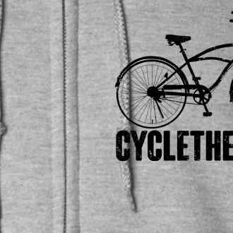 Cycletherapy Bicycle Fan Full Zip Hoodie