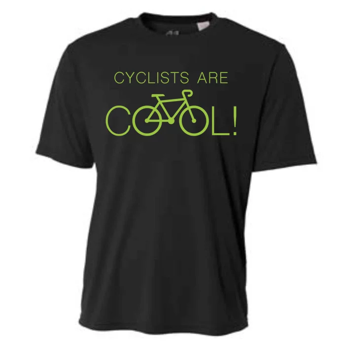 Cyclists Are COOL! Cooling Performance Crew T-Shirt