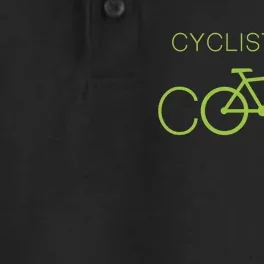 Cyclists Are COOL! Dry Zone Grid Performance Polo