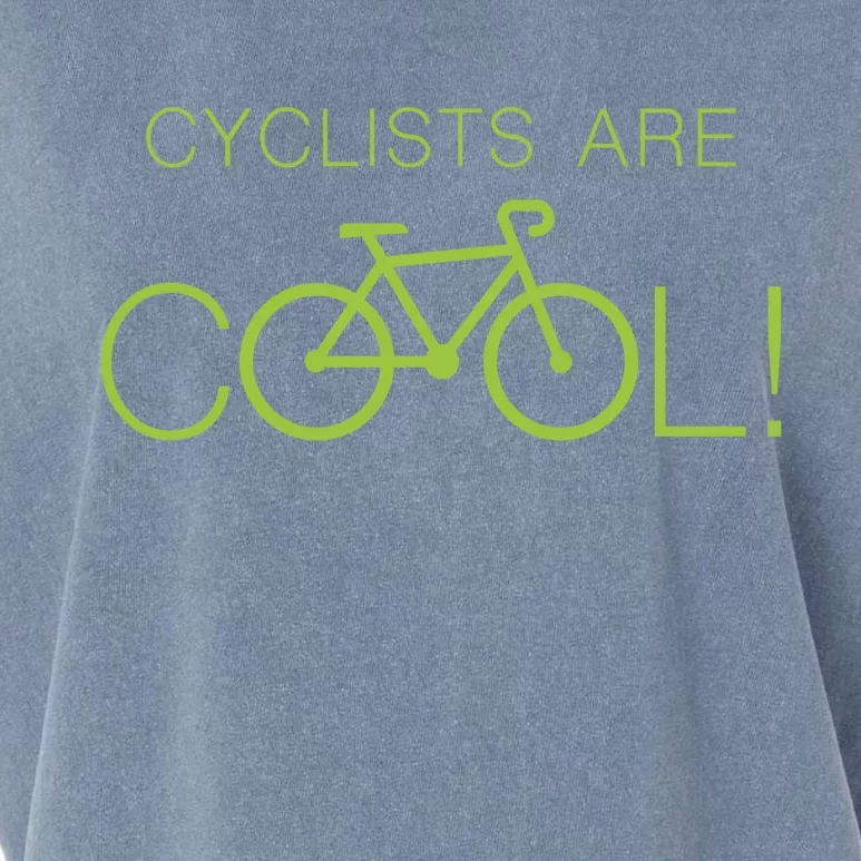 Cyclists Are COOL! Garment-Dyed Women's Muscle Tee