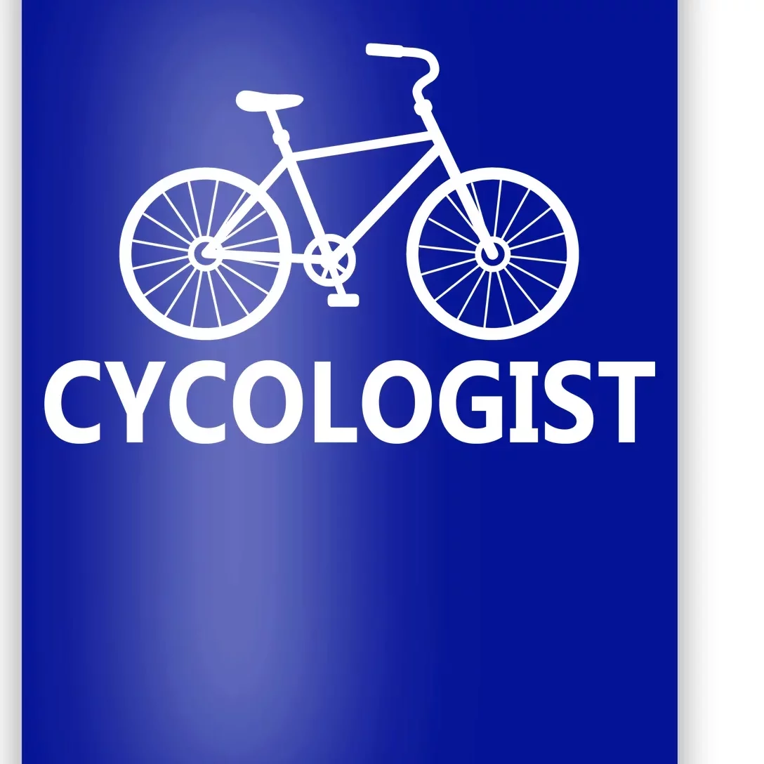 Cycologist Cycling Bicycle Poster