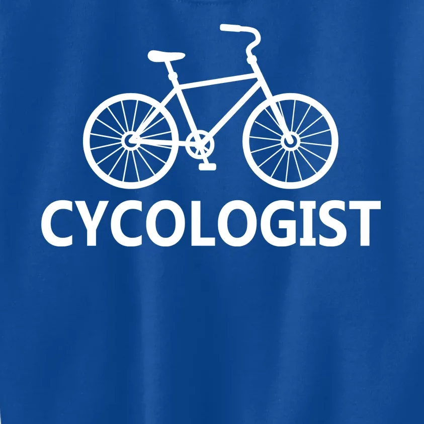 Cycologist Cycling Bicycle Kids Sweatshirt