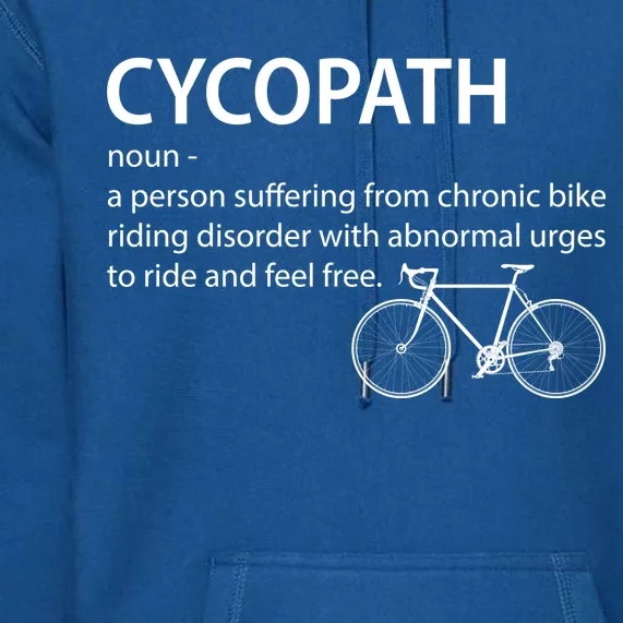 Cycopath Bike Rider Premium Hoodie