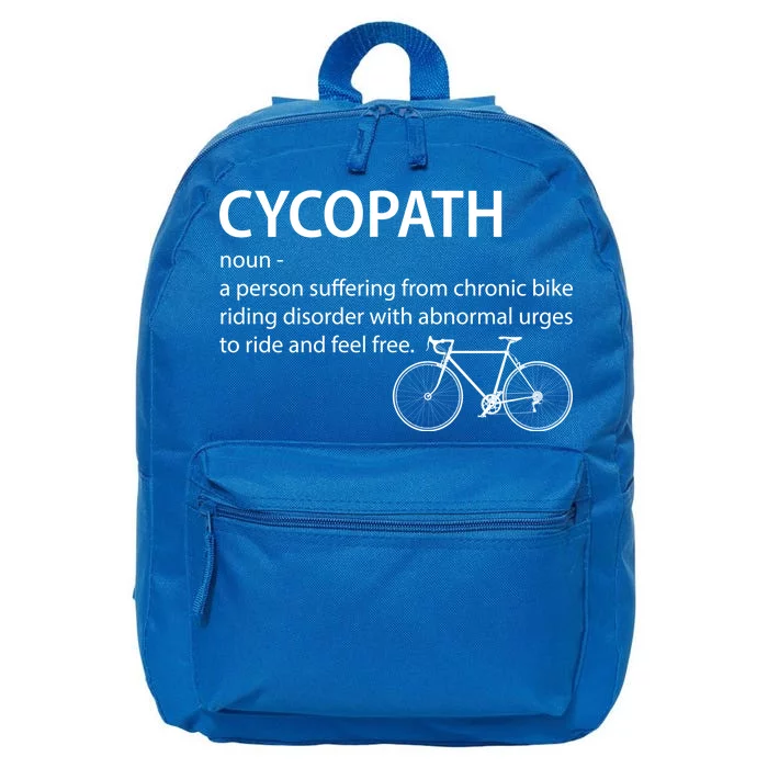 Cycopath Bike Rider 16 in Basic Backpack