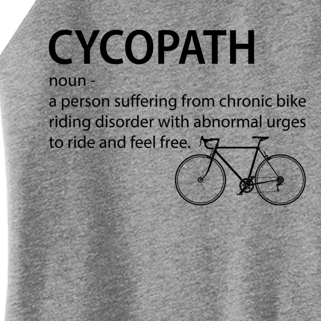 Cycopath Bike Rider Women’s Perfect Tri Rocker Tank