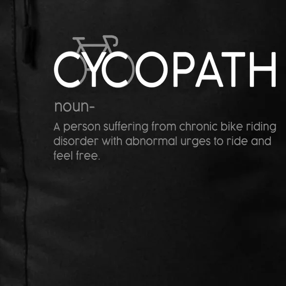 Cycopath Definition Biking Bike Cycling Daily Commute Backpack