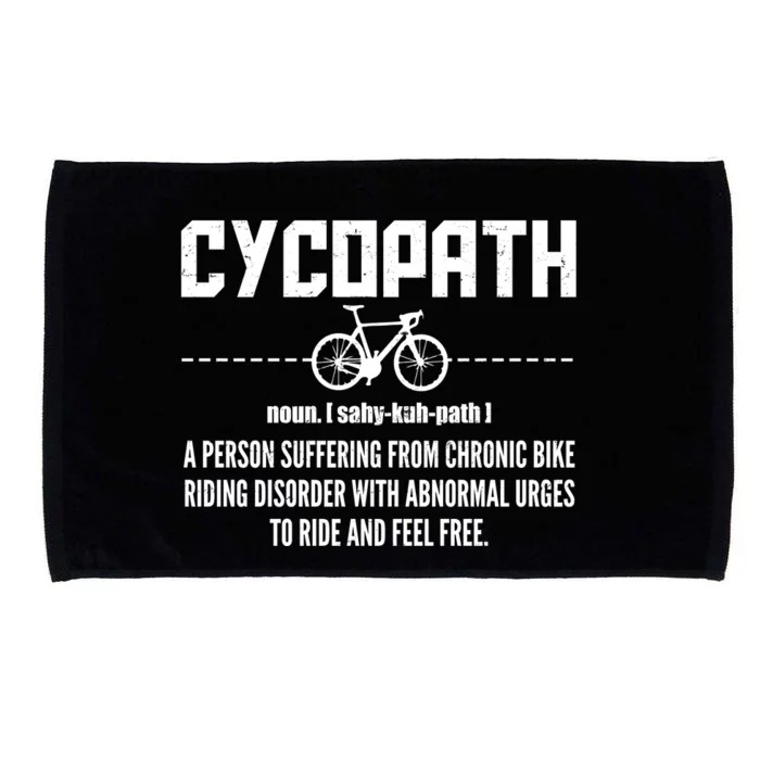 Cycopath Definition Biking Cycling Microfiber Hand Towel