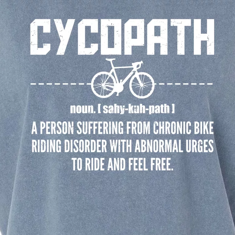 Cycopath Definition Biking Cycling Garment-Dyed Women's Muscle Tee