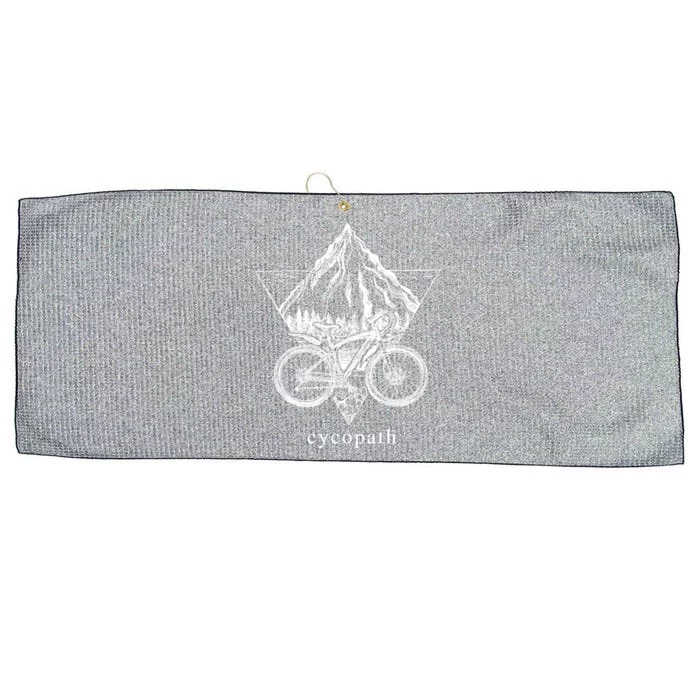 Cycopath Funny Cycling Large Microfiber Waffle Golf Towel