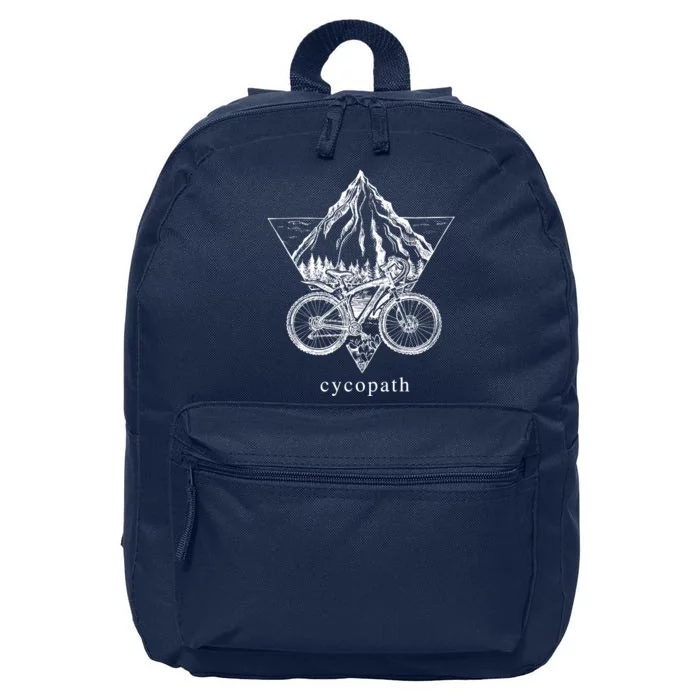 Cycopath Funny Cycling 16 in Basic Backpack