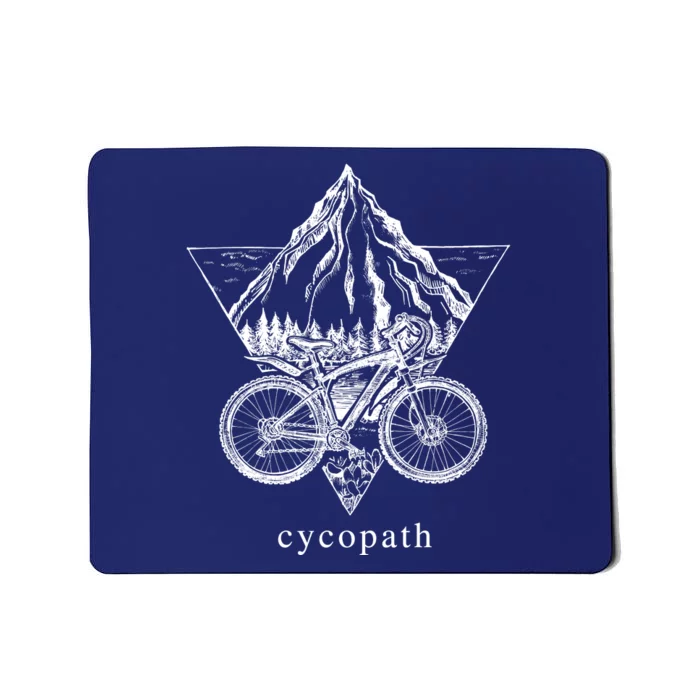 Cycopath Funny Cycling Mousepad