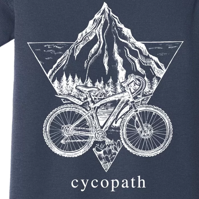 Cycopath Funny Cycling Baby Bodysuit