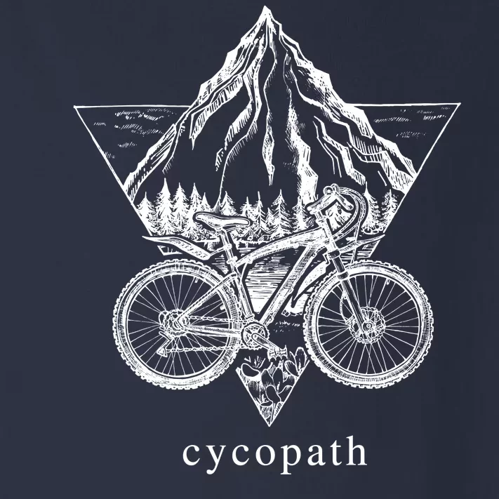 Cycopath Funny Cycling Toddler Long Sleeve Shirt