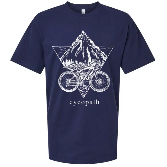 Cycopath Funny Cycling Sueded Cloud Jersey T-Shirt