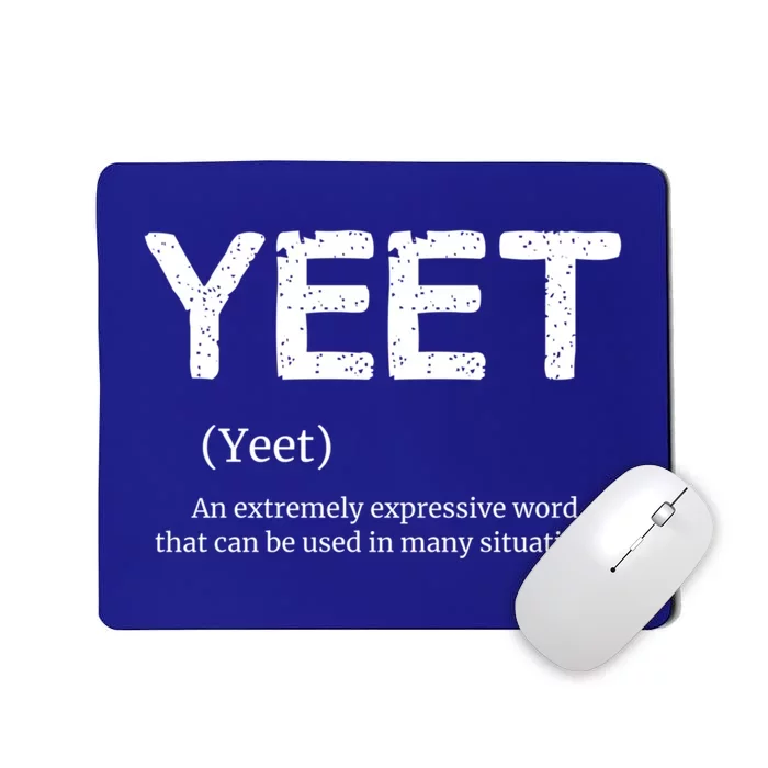 Cool Yeet Definition Meme Slang Boys Girls Teens Kids Funny Gift Mousepad