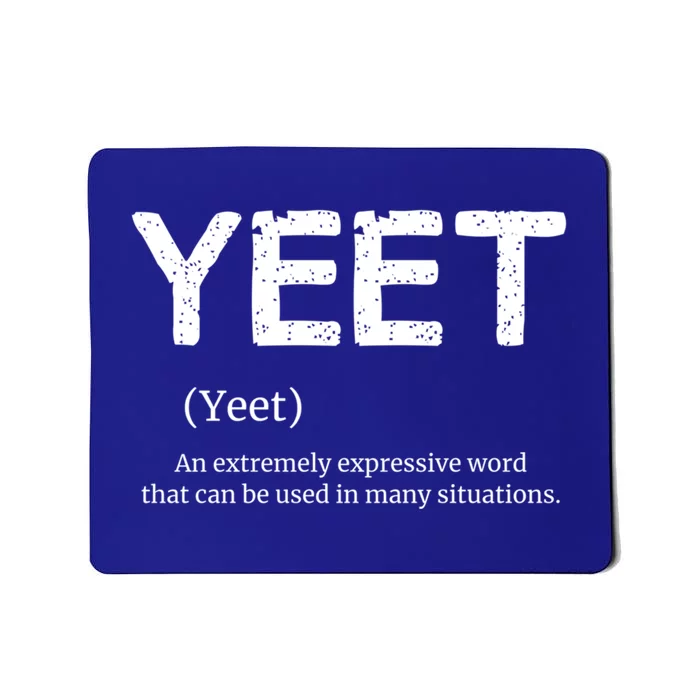 Cool Yeet Definition Meme Slang Boys Girls Teens Kids Funny Gift Mousepad