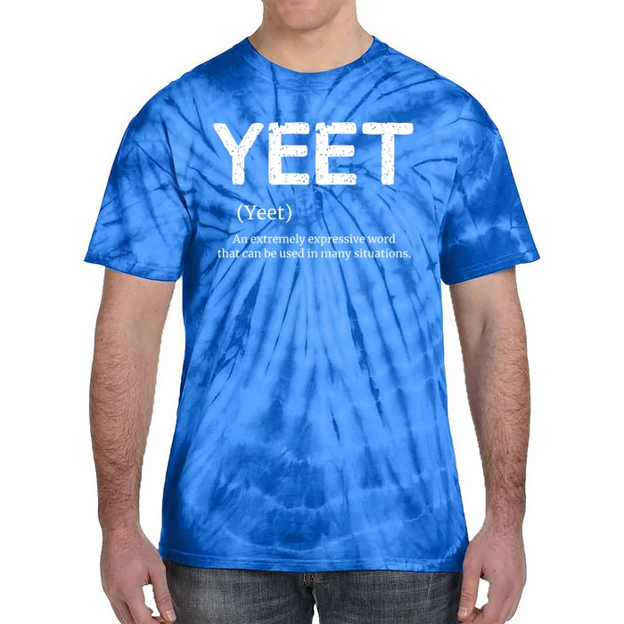 Cool Yeet Definition Meme Slang Boys Girls Teens Kids Funny Gift Tie-Dye T-Shirt